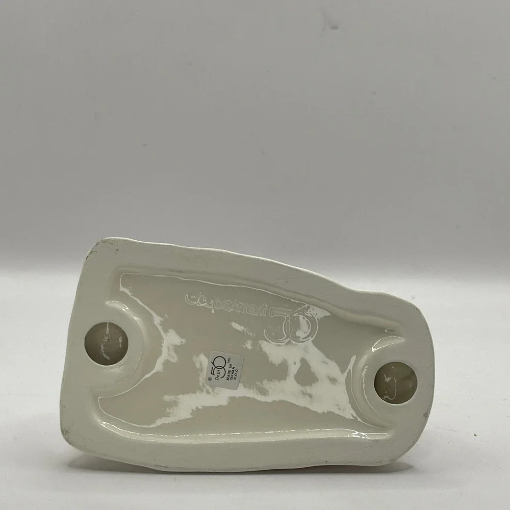 Dept 56 Snow Village Sno-Jet Snowmobile Handpainted Ceramic Accessory 5159-4